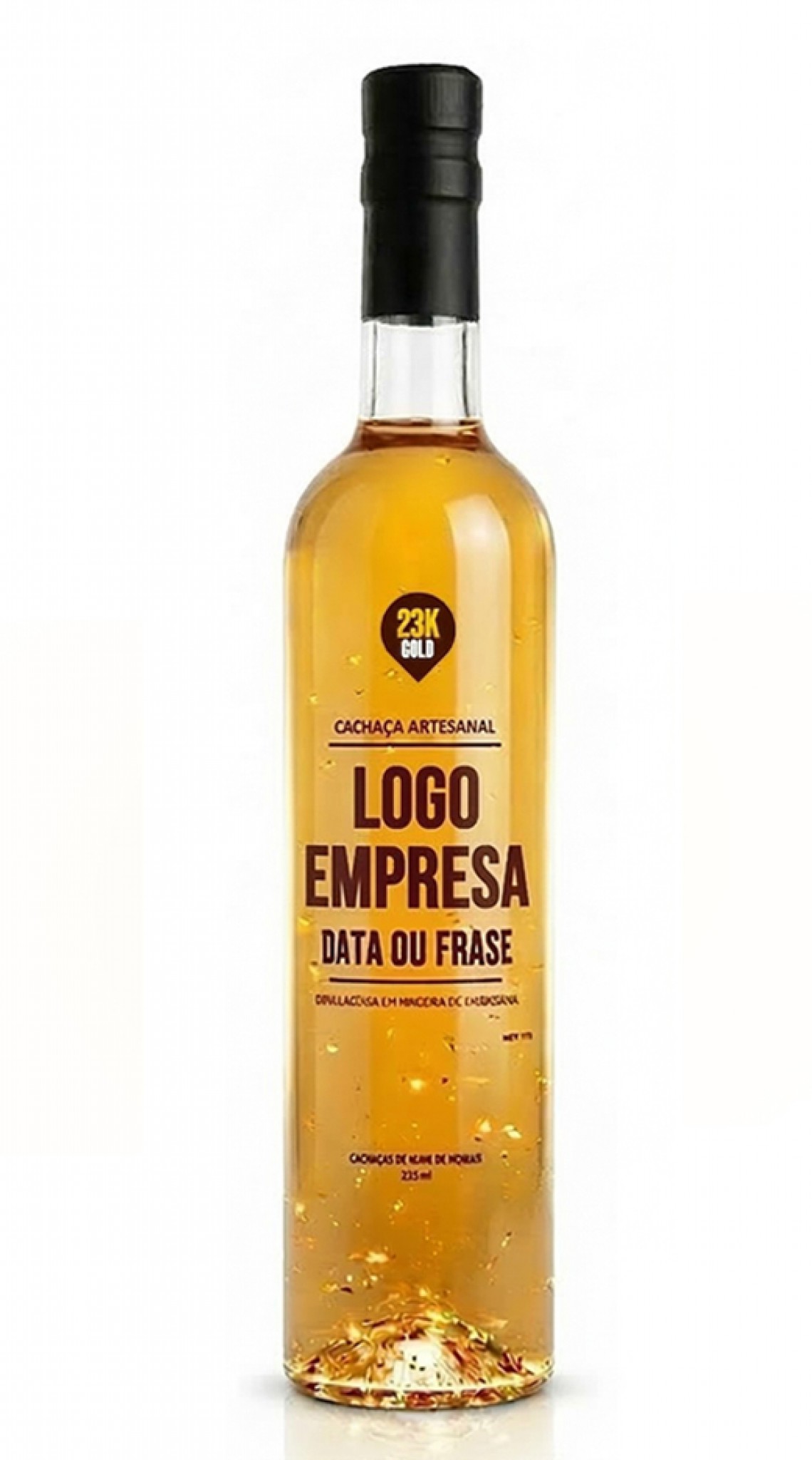 Cachaça Personalizada Amburana com Logo 