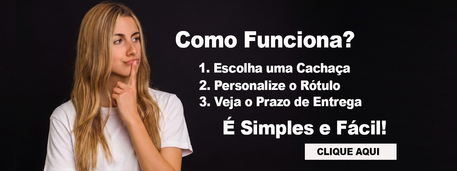 Cachaça Personalizada com Flocos de Ouro