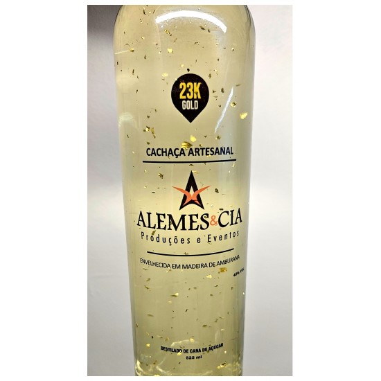 Cachaça Personalizada Amburana com Logo 