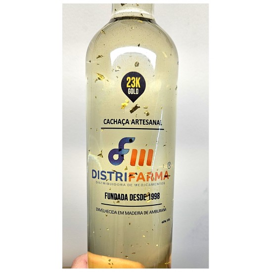 Cachaça Personalizada Amburana com Logo 