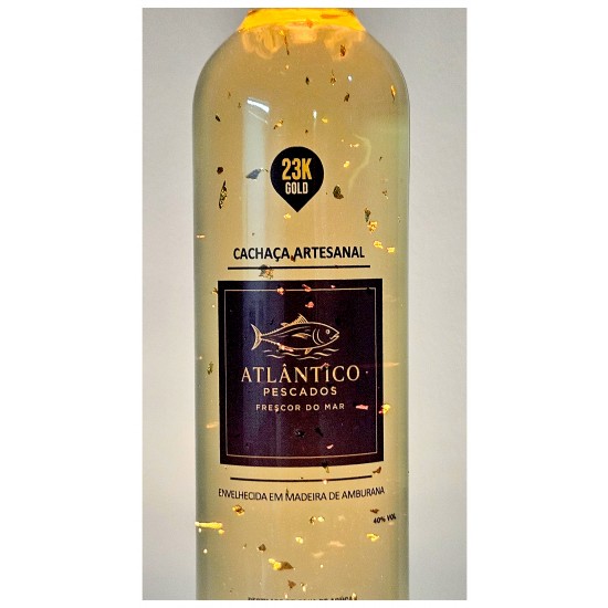 Cachaça Personalizada Amburana com Logo 