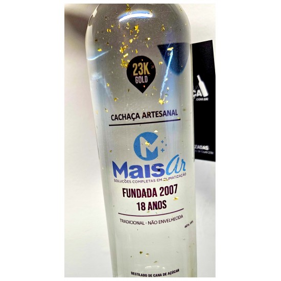 Cachaça Personalizada Tradicional com Logo