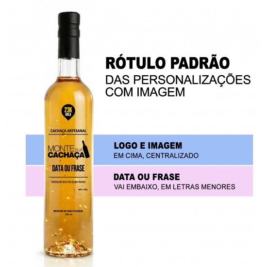 Cachaça Personalizada Amburana - IMAGEM