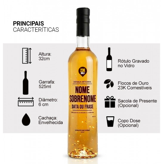 Cachaça Personalizada Amburana - IMAGEM